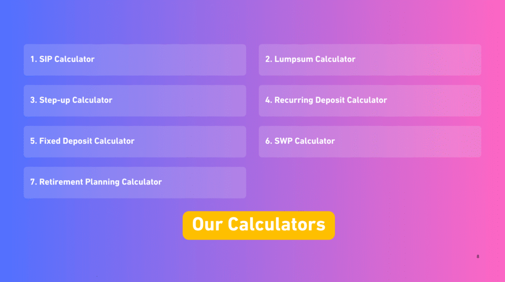 About Us & SIP Calculator NP